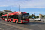 BKK Budapest - Nr. 9002 - Solaris Gelenktrolleybus am 13. Mai 2024 in Budapest (Aufnahme: Martin Beyer)