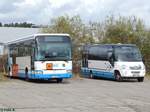 Irisbus Crossway und Iveco Daily TS-Aufbau der MVVG in Neubrandenburg.