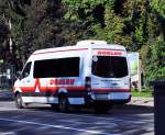 MB Sprinter von DOBLER Reisen aus der BRD am 20.9.014 in Krems gesehen.