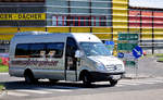 Mercedes Sprinter 519 CDI von Schrgenhuber Reisen aus sterreich in Krems gesehen.