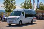 Mercedes Sprinter von Rossmann Mietwagen aus sterreich im Mai 2018 in Krems.