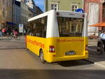 Heckpartie eines VW der Stadtrundfahrten Stralsund in Stralsund am 21.