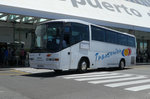 MAN von  Transunion  unterwegs am Airport im Mallorca, Juni 2016