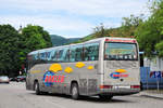 Mercedes O 404 vom Reisebro Dobler aus Obersterreich in Krems gesehen.