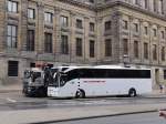 Mercedes Benz Tourismo von Hellingmann.ze im Juli in Amsterdam gesehen.