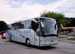 Mercedes Benz Tourismo von Steger Reisen aus sterreich am 27.Juli 2014 in Krems gesehen.