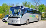 Mercedes Tourismo von Reise Genuss Regionalverkehr Erzgebirge in Krems gesehen.