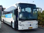 Mercedes Tourismo von Betuwe Express aus den Niederlanden in Wismar.