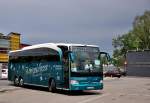 Mercedes Benz Travego von Schrnig Reisen aus Deutschland am 24.Mai 2014 in Krems.