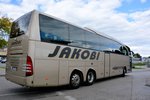 Mercedes Travego von Jakobi Reisen aus der BRD in Krems unterwegs.