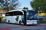 Mercedes Travego von Ettenhuber Reisen aus der BRD in Krems gesehen.