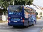 Mercedes Travego von GFB-Reisen aus Deutschland in Neubrandenburg.