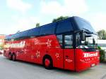 Neoplan Cityliner von Biendl Reisen aus der BRD am 8.Sept.2014 in Krems gesehen.