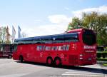 Neoplan Cityliner von Biendl Reisen aus der BRD am 8.Sept.2014 in Krems gesehen.