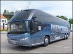 Neoplan Cityliner von Medenbach aus Deutschland im Stadthafen Sassnitz.