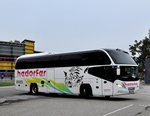 Neoplan Cityliner von Hedorfer Reisen aus der BRD in Krems gesehen.