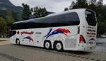 Neoplan Cityliner von WELTENBUMMLER-REISEN steht im September 2022 am Königsee