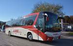 Neoplan Jetliner von MAREK Reisen aus Österreich 09/2017 in Krems.