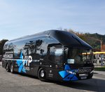 Neoplan Starliner von Hssinger Reisen aus Niedersterreich in Krems gesehen.