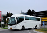 Scania Irizar aus Ungarn in Krems gesehen.