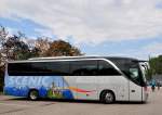 Setra 415 HD von Scenic/Blaguss aus der SK,Krems,7.August 2014.