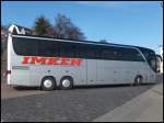 Setra 417 HDH von Imken aus Deutschland im Stadthafen Sassnitz.