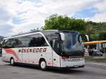 Setra 415 HD von Mseneder Reisen aus sterreich im Juni 2015 in Krems unterwegs.