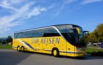 Setra 417 HDH von SSB Reisen aus der BRD in Krems gesehen.