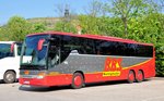 Setra 416 GT-HD von Bettighofer Reisen aus der BRD in Krems gesehen.