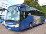 Setra 416 GT-HD von Klemm aus Deutschland (ex Umeå Buss) im Stadthafen Sassnitz.