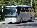 Setra 415 GT-HD der Anklamer Verkehrsgesellschaft mbH in Stralsund.