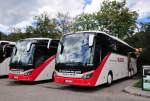 2 Setra 516 HD von Blaguss Reisen aus der SK im Juni 2015 in Krems.