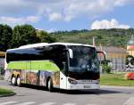 Setra 516 HD von Tauck (Blaguss) Reisen aus der SK in Krems gesehen.