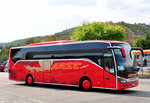 Setra 515 HD von Arzt Reisen aus der BRD in Krems unterwegs.