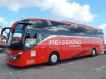 Setra 515 HD von Reisering Hamburg aus Deutschland im Stadthafen Sassnitz.