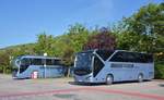 Viseon C11 und MAN Lion`s Coach von RUSSEGGER Reisen aus sterreich in Krems.