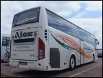 Volvo 9900 von Alex aus Deutschland im Stadthafen Sassnitz.