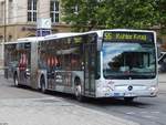 Mercedes Citaro II der Verkehrsbetriebe Karlsruhe in Karlsuhe.