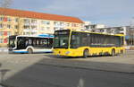 MAN und Mercedes Citrao am 20.02.2026 in Rostock-Reutershagen