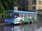 MVG Mrztaler Verkehr O 405 (Schaltwagen) WN 64 (Bj 1988) als Shuttlebus zum Ritterfest auf der Burg Oberkapfenberg bei der Haltestelle Rosseggerdenkmal, 26.06.2016  