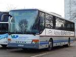 Setra 315 UL der Verkehrsgesellschaft Ludwigslust-Parchim mbH in Neubrandenburg.