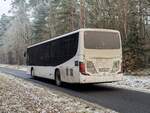 Setra 415 LE Business der MVVG vor Wredenhagen.