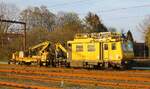 Banedanmark/Enterprise MTW Trolje 434 oder 99 86 9236 434-7 + Kranwagen 673a/ 99 86 9436 673-8.