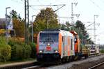 HVLE 246 001-2 mit der Northrail 322 220 127 (ex DSB MK 608) und nem Res Brems/Begleitwagen.