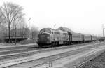 DSB Litra MX 1027 Ausfahrt Pattburg/Padborg 21.04.1981