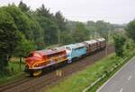 Altmark Rail MY 1131  Olsenbande  überführt die in Wittenberge gezeigten DSB MY 1126, MY 1101 und  MY 1135 nach Pattburg (Padborg), von wo sie alleine weiter bis Odense fahren können,