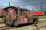 DSB(GODS: Lok 276 ehemals DSB in Padborg am 10. August 2016.
Foto: Walter Ruetsch
