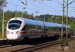 DSB/DB ICE 0 605 005/105/205/505 Tz 5505  Ostseebad Heringsdorf  als ICE 2908(Aarhus- Hamburg Hbf) beim Halt in Schleswig.