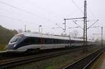 DSB 0605 006/106/206/506 Tz 5506 als ICE 381 nach Berlin hier festgehalten bei seinem Halt im Bhf Schleswig.