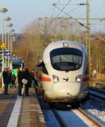 Auf gehts!! DSB/DB ICE-(T)D 0605 004/104/204/504 Tz5504 hat seine Fahrgäste eingeladen und dieselt nun Richtung Hamburg.